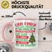 Weihnachten Tasse Geschenk Familie Liebe Familie Ich Habe Versucht Das Beste Geschenk Für Euch Zu Finden Verwandt Spaß Gag Joke Kaffee-Becher Rosa Trendation