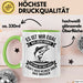 Angeln Fischer Tasse Geschenk Lustige Geschenkidee Spruch Es Ist Mir Egal Was Jesus Konnte Grün Trendation