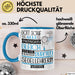Segellehrerin Geschenk Becher Tasse Gott Schuf Alle Menschen Gleich Nur Die Besten Durfeten Segellehrerin Werden Geschenkidee Lustig Blau Trendation