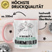 Bandmitglied Geschenk Tasse So Gut Kann Nur Ein Bandmitglied Aussehen Geschenkidee Kaffee-Becher Rosa Trendation