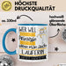 Läuferin Tasse Geschenk Spruch Wer Will Schon Prinzessin Sein Wenn Man Auch Läuferin Sein Kann Blau Trendation