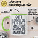 Martina Tasse Geschenk Gott Formte Die Perfekte Frau Martina Geschenkidee Grün Trendation