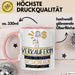 Verkäuferin Weil Es Keinen Schöneren Beruf Gibt Tasse Geschenk für Eine Verkäuferin Lustig Rosa Trendation
