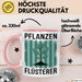 Garten Pflanzen Gärtner Tasse Geschenk Lustige Geschenkidee Spruch Pflanzenflüsterer Rosa Trendation