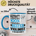 Violinist Geschenk Lustiger Spruch für Violinist Geschenkidee Bester Violinist Der Welt Blau Trendation