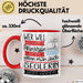 Seglerin Tasse Geschenk Spruch Wer Will Schon Prinzessin Sein Wenn Man Auch Seglerin Sein Kann Rot Trendation