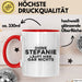 Stefanie Tasse Ohne Stefanie Laeuft Hier Gar Nichts Geschenk Rot Trendation