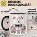 Rodeo-Cowgirl Tasse Geschenk Ich Bin Rodeo-Cowgirl Und Du So Geschenkidee Lustiger Spruch Becher Trendation