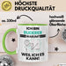 Ruderer Geschenk Tasse Lustiger Spruch Ich Bin Ruderer Warum Weil Ich Es Kann Geschenkidee Bester Ruderer Geburtstag Kaffee-Becher Grün Trendation