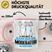 Moderator Geschenk Tasse So Gut Kann Nur Ein Moderator Aussehen Geschenkidee Kaffee-Becher Rosa Trendation