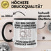 Plattenladenbesitzer Geschenk Tasse Lustige Geschenkidee Geburtstag für Plattenladenbesitzer Ich Bin Dieser Legendäre Plattenladenbesitzer Von Dem Alle Geredet Haben Kaffee-Becher Schwarz Trendation