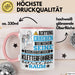 Kletterführer Geschenk Tasse Lustiger Spruch Erheben Sie Sich Der Kletterführer Betritt den Raum Rosa Trendation