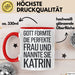 Katrin Tasse Geschenk Gott Formte Die Perfekte Frau Katrin Geschenkidee Rot Trendation