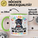 Einschulung Tasse Geschenk Kita Abgänger 2025 Eine Legende Geht Vom Gelände 1. Schultag Grün Trendation