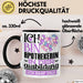 Apothekerin Ausbildung Start Geschenk Tasse Ich Bin Apothekerin In Der Ausbildung Ich Darf Das Kaffee-Becher Geschenkidee Schwarz Trendation
