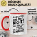 Ute Tasse Geschenk Alle Sagten Das Geht Nicht Aber Dann Kam Ute Und Hat Es Einfach Gemacht Geschenkidee Becher mit Name Rot Trendation