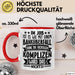 Kollegen Tasse Geschenk Im Job Ist Es Wie Mit Einem Banküberfall Ohne Die Richtigen Komplizen Wird Das Nichts Kaffee-Becher Rot Trendation