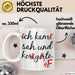 Deutschlehrer Unterricht Tasse Geschenk Lustige Geschenkidee Spruch Ich Kam Sah Und Korrigierte Weiß Trendation