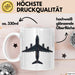 Flughafenmitarbeiter Tasse Geschenkidee für Crew Mitglied Weiß Trendation