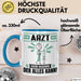 Arzt Tasse Geschenk für Arzt Der Mann Der Alles Kann Geschenkidee zum Geburtstag Blau Trendation