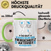 Tierschutzaktivist Geschenk Tasse So Gut Kann Nur Ein Tierschutzaktivist Aussehen Geschenkidee Kaffee-Becher Grün Trendation