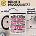 Lustige Tasse Geschenk Stolzer Ehemann Fantastischer Ehefrau Spruch Schwarz Trendation