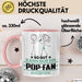 Pop-Fan Geschenk Tasse So Gut Kann Nur Ein Pop-Fan Aussehen Geschenkidee Kaffee-Becher Rosa Trendation