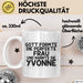 Yvonne Tasse Gott Formte Die Perfekte Frau Und Nannte Sie Yvonne Geschenk Weiß Trendation