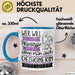 Designerin Tasse Geschenk Spruch Wer Will Schon Prinzessin Sein Wenn Man Auch Designerin Sein Kann Blau Trendation