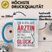 Aerztin Tasse Geschenk Eine Richtig Gute Aerztin Danke Geschenkidee Beruf Blau Trendation