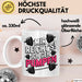 Gewichtheben Tasse Geschenk Ich gehe Gewichte heben Geschenkidee Lustig Weiß Trendation