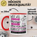 Hundesitterin Tasse Geschenk Spruch Wer Will Schon Prinzessin Sein Wenn Man Auch Hundesitterin Sein Kann Rot Trendation