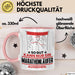 Marathonläufer Geschenk Tasse So Gut Kann Nur Ein Marathonläufer Aussehen Geschenkidee Kaffee-Becher Rosa Trendation