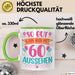 60er Geburtstag Tasse Geschenk Frauen So Gut Kann Man Mit 60 Aussehen Geschenkidee Geburtstag Grün Trendation