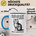 Büroarbeit Kollege Tasse Geschenk Lustige Geschenkidee Spruch Ein Vögelchen Hat Mir Gezwitschert Dass Du Weggehst Hab Es Aufgefressen Blau Trendation