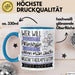 Musiktherapeutin Tasse Geschenk Spruch Wer Will Schon Prinzessin Sein Wenn Man Auch Musiktherapeutin Sein Kann Blau Trendation