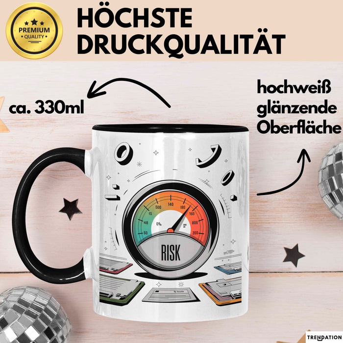 Aktuar Tasse Geschenk Lustige Geschenkidee Spruch Für Risiko Analysten Trendation