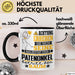 Patenonkel Geschenk Tasse Lustiger Spruch Erheben Sie Sich Der Patenonkel Betritt den Raum Schwarz Trendation