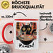 Katzen Tierliebhaber Tasse Geschenk Lustige Geschenkidee Spruch Katze Isst Ramen Nudeln Rot Trendation
