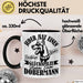 Dobermann-Besitzer Tasse Geschenk Dobermann Geschenkidee Herrchen Frauchen Jeder Hat Einen Schutzengel Schwarz Trendation