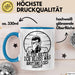Alter Hätte Ich Bloß Was Anständiges Gelernt Tasse Geschenk Lustiger Spruch Bürotasse Geschenkidee Sprüche Männer Kaffee-Becher Blau Trendation