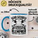 Klempner Tasse Geschenk Männer Geschenkidee Sehr Geehrte Damen Und Herren Blau Trendation
