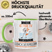 Eishockeyspielerin Tasse Geschenk Becher Stark Attraktiv Furchtlos Eishockeyspielerin Lustige Geschenkidee Grün Trendation