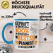 Pianist Geschenk Lustiger Spruch für Pianist Geschenkidee Bester Pianist Der Welt Blau Trendation