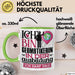 Geomatikerin Ausbildung Start Geschenk Tasse Ich Bin Geomatikerin In Der Ausbildung Ich Darf Das Kaffee-Becher Geschenkidee Grün Trendation