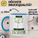 Flötistin Tasse Geschenk Becher Stark Attraktiv Furchtlos Flötistin Lustige Geschenkidee Blau Trendation