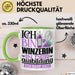 Winzerin Ausbildung Start Geschenk Tasse Ich Bin Winzerin In Der Ausbildung Ich Darf Das Kaffee-Becher Geschenkidee Grün Trendation
