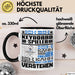 Keyboard-Spieler Geschenk Tasse Geschenkidee für Keyboard-Spieler Geburtstag Lustig Ich Bin Keyboard-Spieler Ich Kann Es Dir Erklären Aber Nicht Für Dich Verstehen Schwarz Trendation