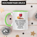 Trendation - Ein Glühwein Tasse Lustig Spruch Glühweinbecher mit Henkel Doppelwandig Glühweintassen Gläser Weihnachtsmarkt Becher Tassen Geschenk - Ein Glühwein Swei Grün Trendation