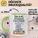Elefant Tier Tasse Geschenk Lustige Geschenkidee Spruch Das Ist Mein Mensch Kostüm Ich Bin Eigentlich Ein Elefant Grün Trendation